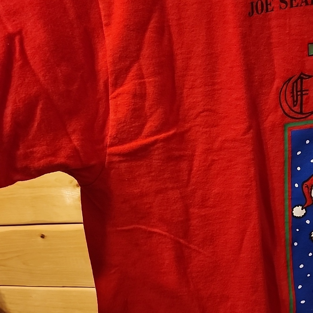 Vintage A Tuna Christmas T-Shirt Size Large 100% Cotton - Picture 4 of 6